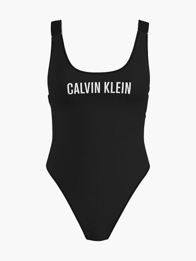 Calvin Klein Ruhák HU515095 | Calvin Klein Intense Power Plus Size Scoop Neck Női Öltöny Fekete